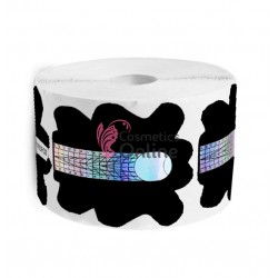 Sabloane pentru unghii SB050 Black 300 bucati 2 in 1 Stiletto si Migdala